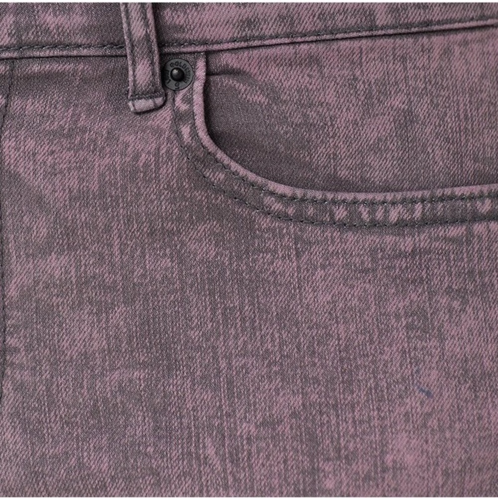 LOGO 4X (30W) Rose Smoke Acid Wash Ankle Jeans (Z02.8) - Picture 4 of 7